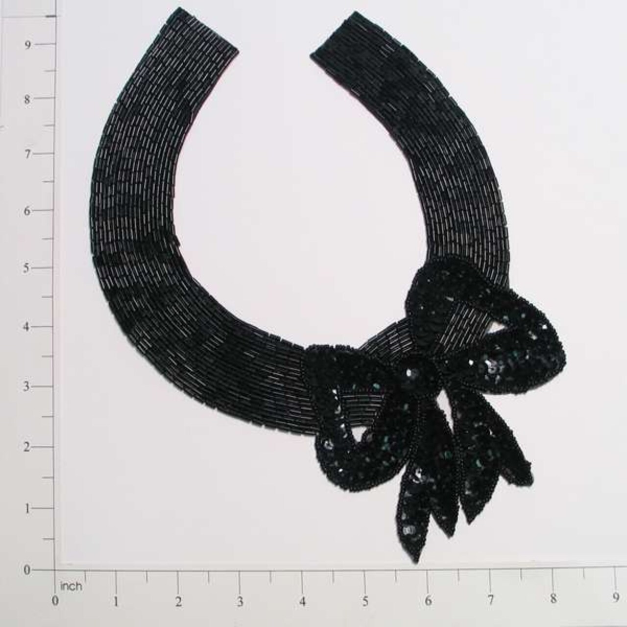 Mary Jane Collar Sequin Applique/Patch